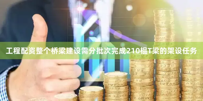 工程配资整个桥梁建设需分批次完成210榀T梁的架设任务