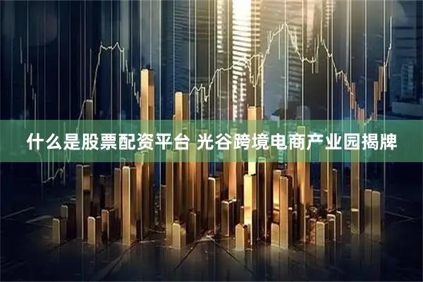 什么是股票配资平台 光谷跨境电商产业园揭牌