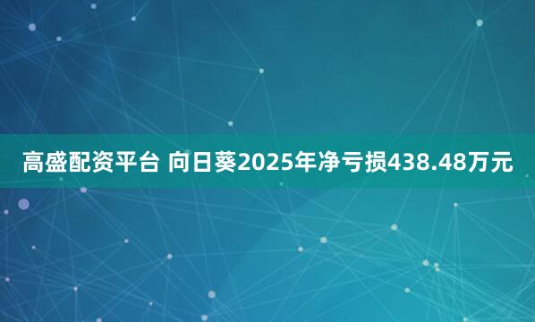 高盛配资平台 向日葵2025年净亏损438.48万元